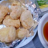 島豆腐の揚げ出し豆腐(ノンフライヤー)